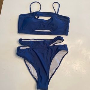 NWT Cut Out Two-piece Swim-Suit